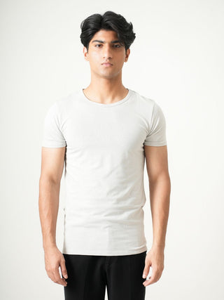 V-Taper Fit ( V-fit) Crew Neck Short Sleeve - Granite Gray