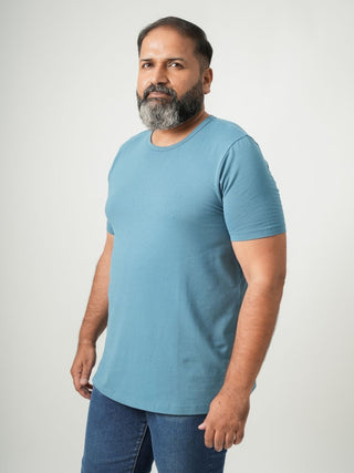 Balanced Fit - Crew Neck Short Sleeve - Cobalt Blue