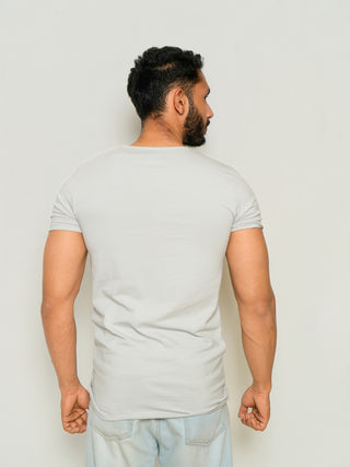 Structure Fit (P/D) - Crew Neck Short Sleeve - Granite Gray