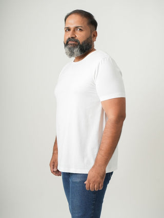 Balanced Fit - Crew Neck Short Sleeve - Classic White