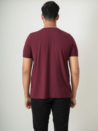 King Fit - V-Neck Short Sleeve - Red Rock