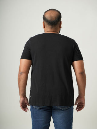 Balanced Fit - Crew Neck Short Sleeve - Charcoal Black