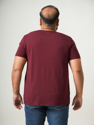 Balanced Fit - V-Neck Short Sleeve - Red Rock