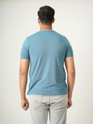 King Fit - V-Neck Short Sleeve - Cobalt Blue