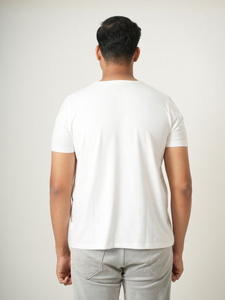 King Fit - Crew Neck Short Sleeve - Classic White