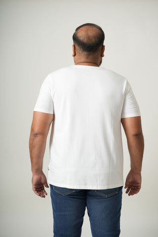 Balanced Fit - V-Neck Short Sleeve - Classic White