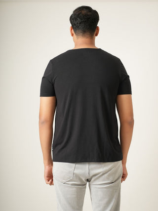 King Fit - Crew Neck Short Sleeve - Charcoal Black