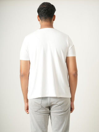 King Fit - Henley Short Sleeve - Classic White