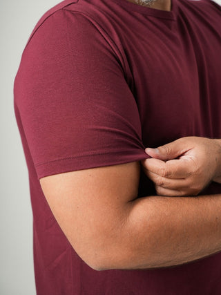 Balanced Fit - Crew Neck Short Sleeve - Red Rock