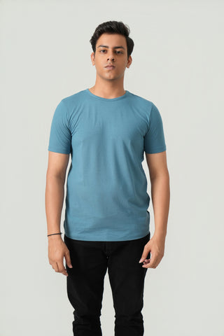Define Fit - Crew Neck Short Sleeve - Cobalt Blue