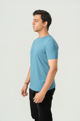 Define Fit - Crew Neck Short Sleeve - Cobalt Blue