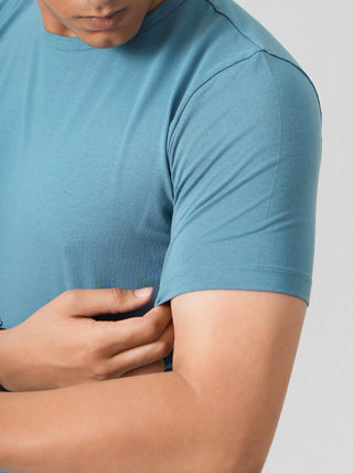 Define Fit - Crew Neck Short Sleeve - Cobalt Blue