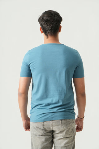 Define Fit - V-Neck Short Sleeve - Cobalt Blue