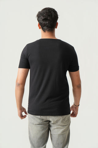 Define Fit - Crew Neck Short Sleeve - Charcoal Black