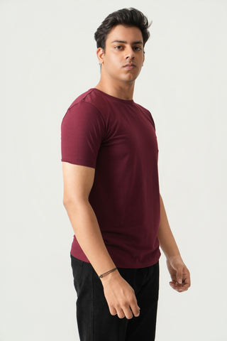 Define Fit - Crew Neck Short Sleeve - Red Rock