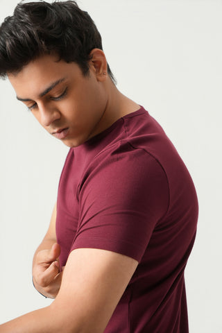 Define Fit - Crew Neck Short Sleeve - Red Rock