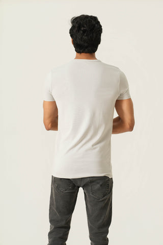 Sleek Fit- Crew Neck Short Sleeve- Granite Gray