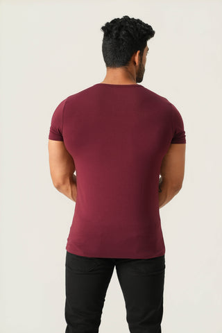 Power Fit - Crew Neck Short Sleeve - Red Rock